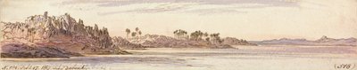 Near Daboad by Edward Lear
